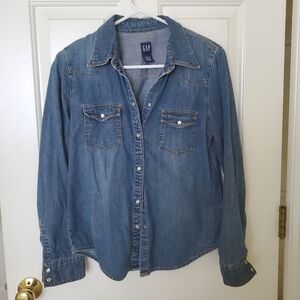 Gap denim shirt